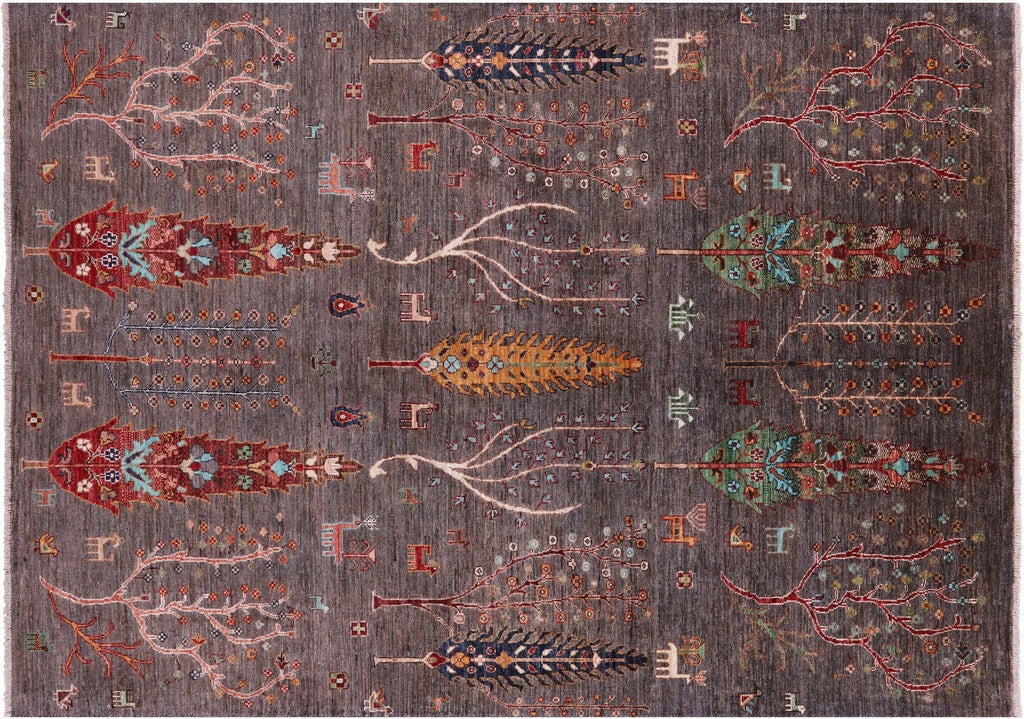 Hand Knotted Tribal Persian Gabbeh Rug - Manhattan Rugs