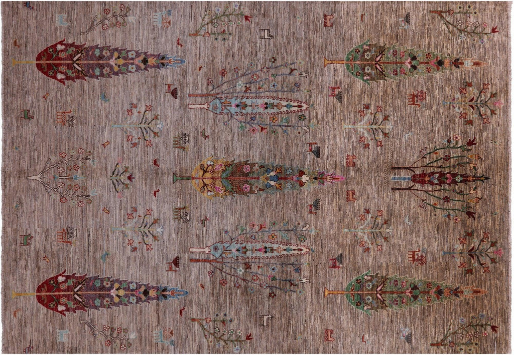 Persian Gabbeh Tribal Handmade Wool Rug - Manhattan Rugs