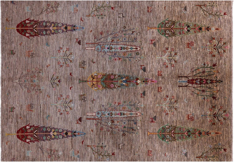 Persian Gabbeh Tribal Handmade Wool Rug - Manhattan Rugs