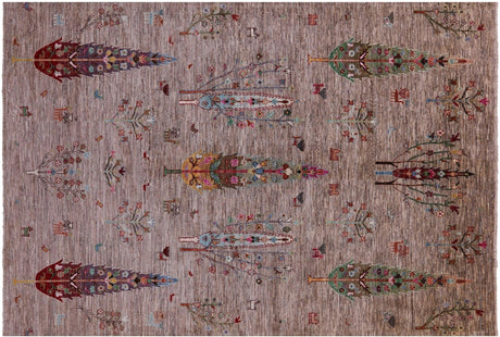 Persian Gabbeh Tribal Handmade Wool Rug - Manhattan Rugs