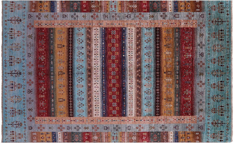 Persian Gabbeh Tribal Handmade Rug - Manhattan Rugs