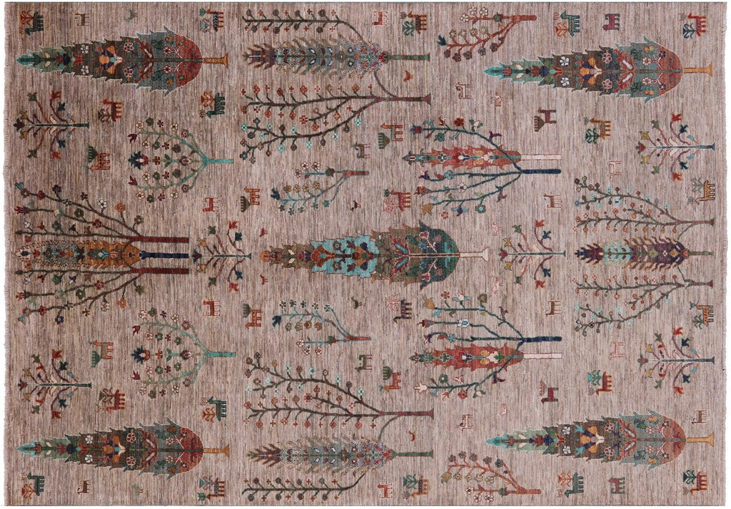 Persian Gabbeh Tribal Handmade Wool Rug - Manhattan Rugs