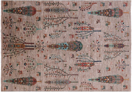 Persian Gabbeh Tribal Handmade Wool Rug - Manhattan Rugs