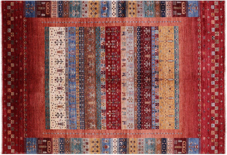 Tribal Persian Gabbeh Hand Knotted Rug - Manhattan Rugs