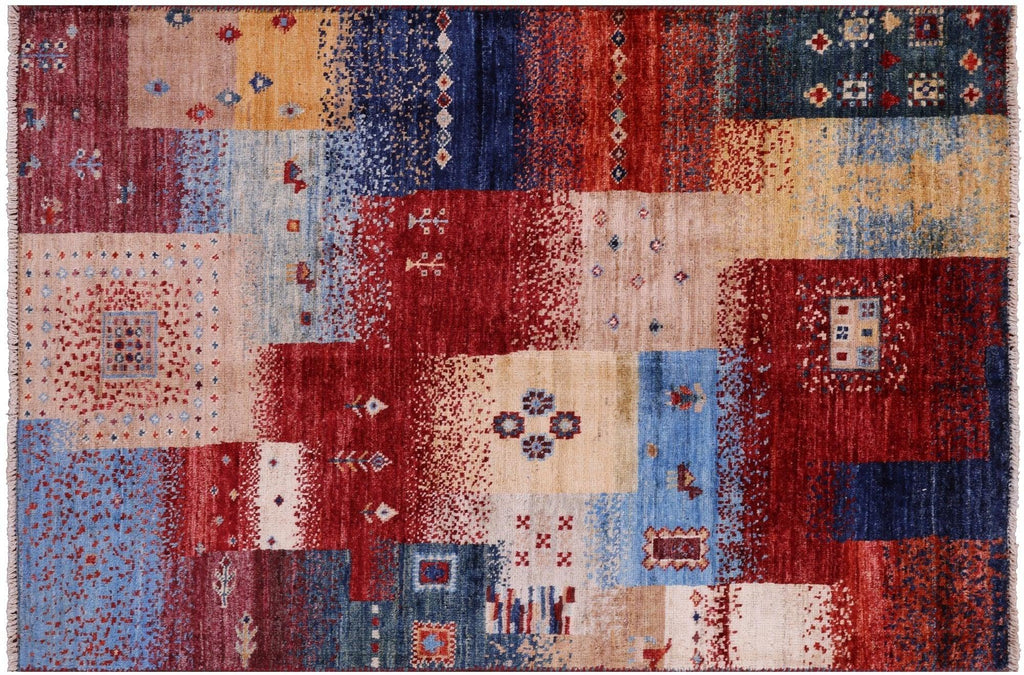 Hand Knotted Persian Gabbeh Tribal Rug - Manhattan Rugs