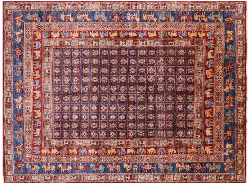 Pazyryk Historical Design Hand Knotted Wool Rug - Manhattan Rugs