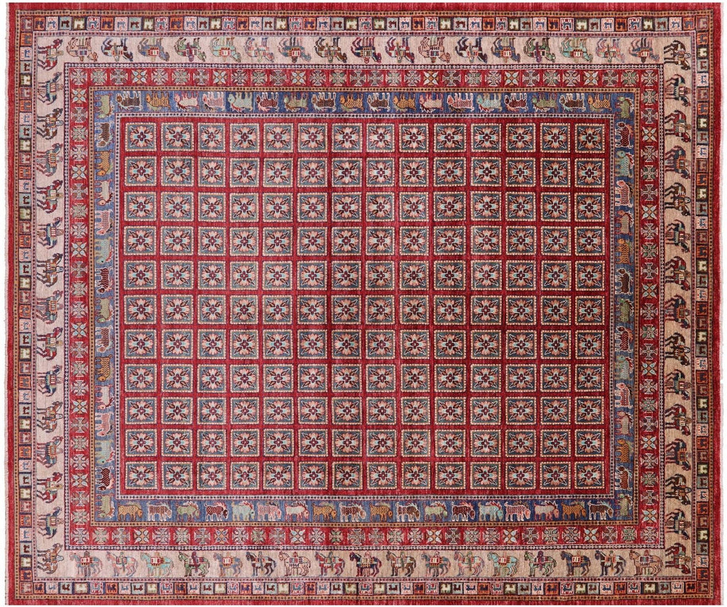 Pazyryk Historical Design Handmade Wool Rug - Manhattan Rugs
