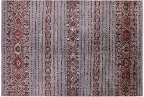 Super Kazak Khorjin Hand-Knotted Wool Rug - Manhattan Rugs