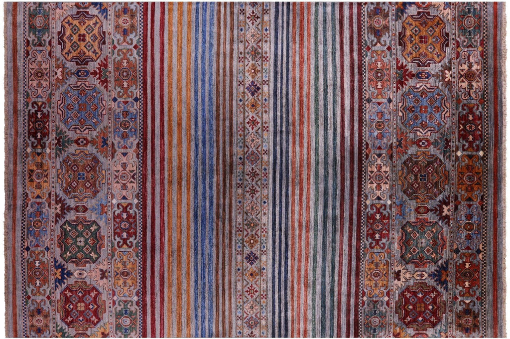 Super Kazak  Khorjin Hand Knotted Wool Rug - Manhattan Rugs