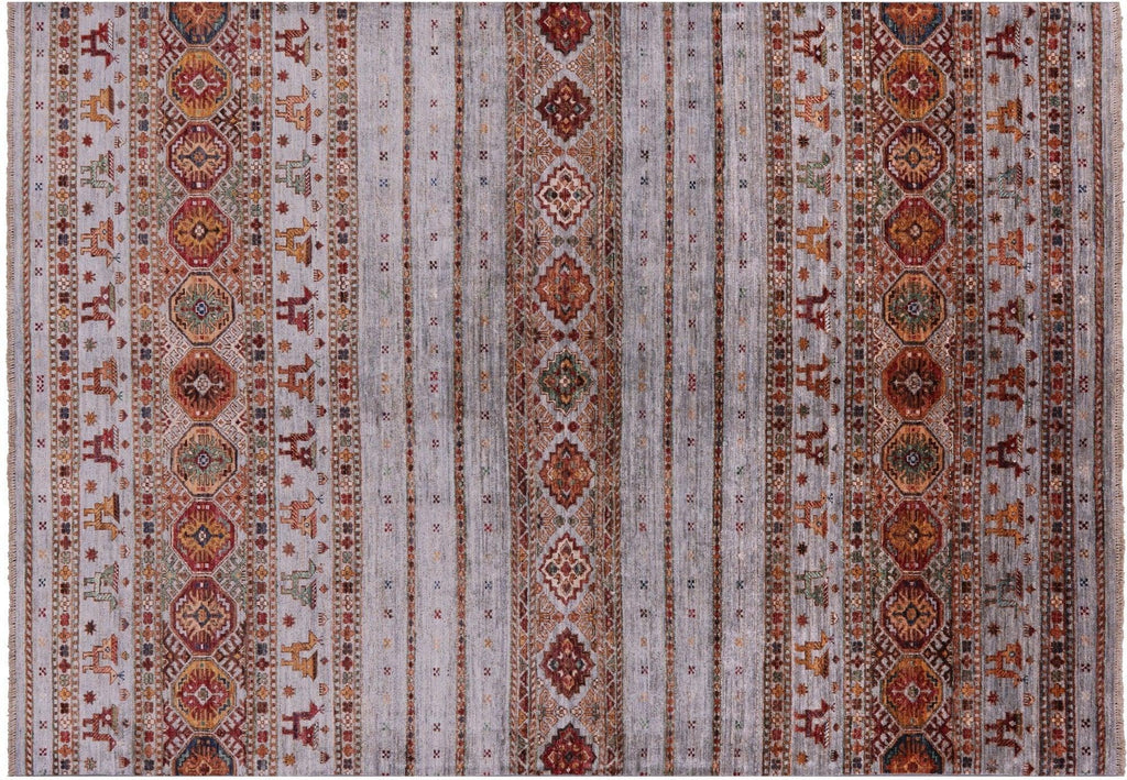 Tribal Persian Gabbeh Handmade Wool Rug - Manhattan Rugs