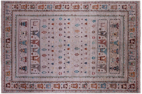 Hand-Knotted Persian Gabbeh Tribal Rug - Manhattan Rugs
