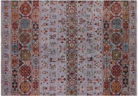 Tribal Persian Gabbeh Handmade Wool Rug - Manhattan Rugs