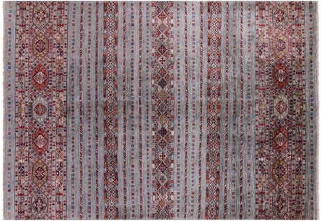 Super Kazak Khorjin Hand-Knotted Wool Rug - Manhattan Rugs