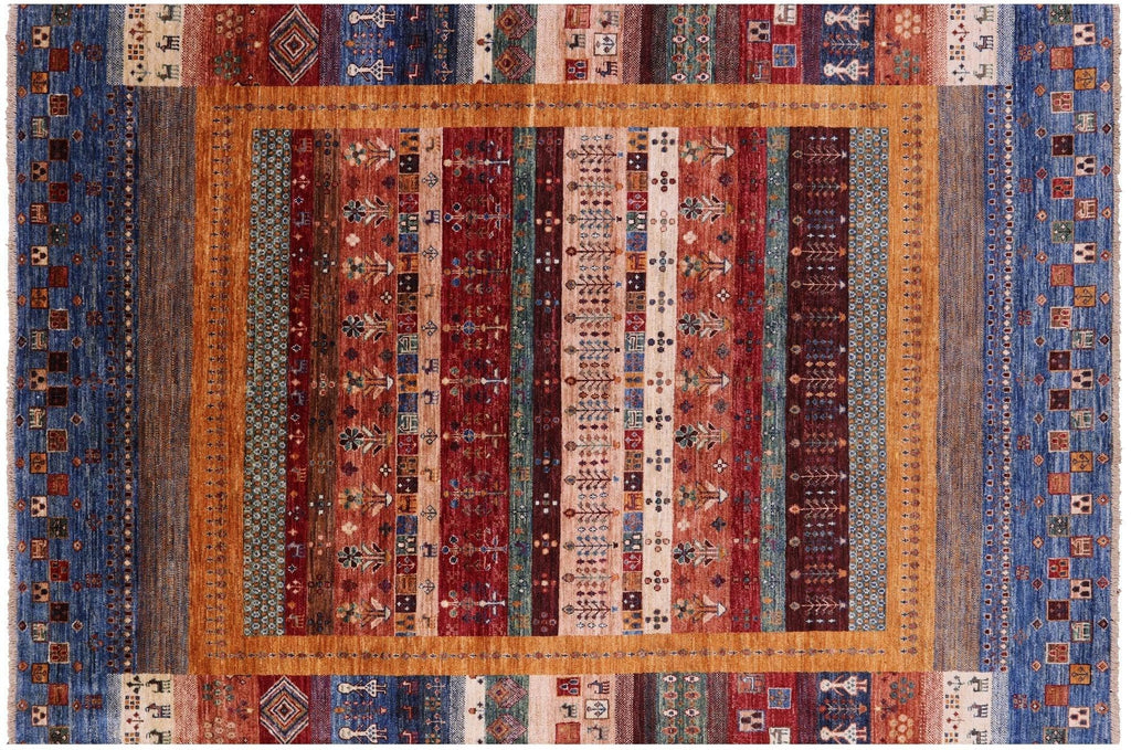 Tribal Persian Gabbeh Handmade Rug - Manhattan Rugs