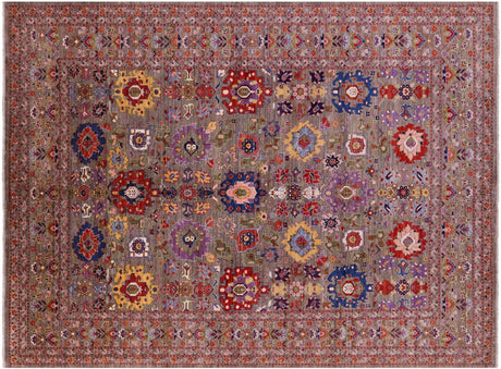 Super Heriz Serapi Hand Knotted Wool Rug - Manhattan Rugs