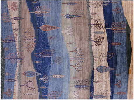 Persian Gabbeh Tribal Handmade Rug - Manhattan Rugs