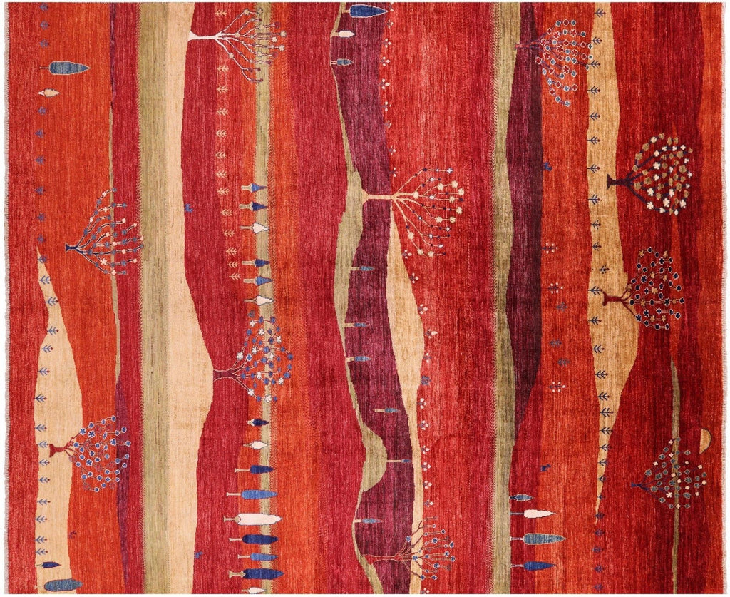 Handmade Tribal Persian Gabbeh Rug - Manhattan Rugs