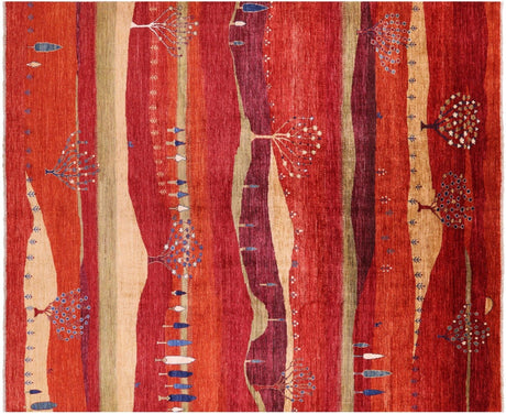 Handmade Tribal Persian Gabbeh Rug - Manhattan Rugs