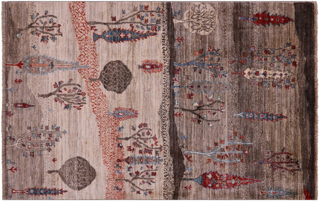 Tribal Persian Gabbeh Handmade Rug - Manhattan Rugs