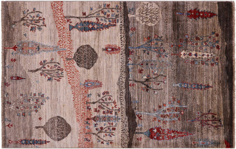 Tribal Persian Gabbeh Handmade Rug - Manhattan Rugs