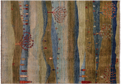 Handmade Persian Gabbeh Tribal Rug - Manhattan Rugs