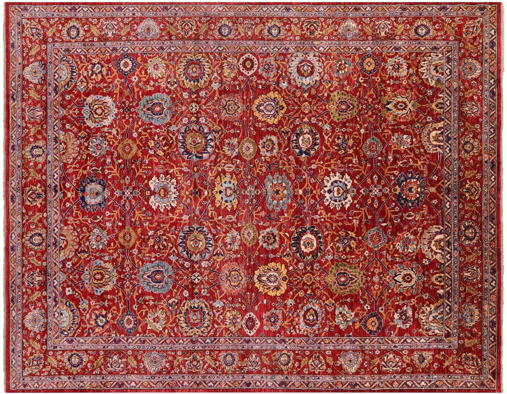 Super Heriz Serapi Hand-Knotted Wool Rug - Manhattan Rugs
