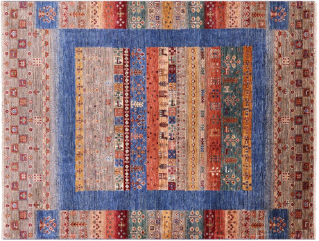 Handmade Persian Gabbeh Tribal Wool Rug - Manhattan Rugs