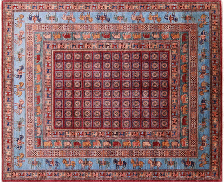 Pazyryk Historical Design Hand Knotted Rug - Manhattan Rugs