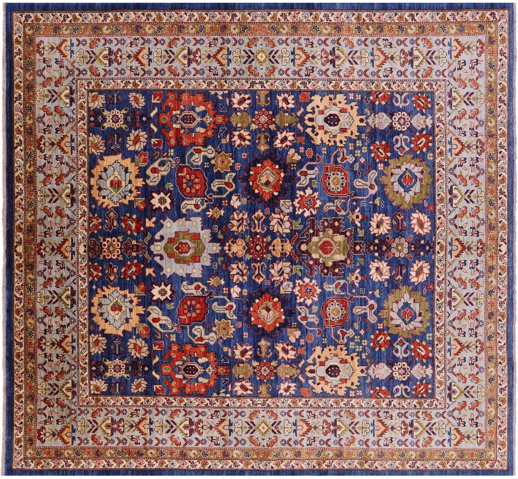 Square Handmade Super Heriz Serapi Wool Rug - Manhattan Rugs