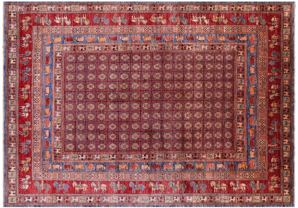 Handmade Pazyryk Historical Design Rug - Manhattan Rugs