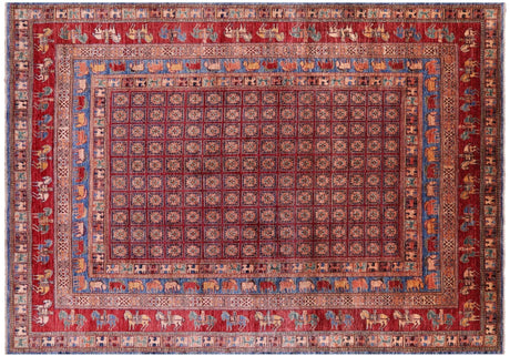 Handmade Pazyryk Historical Design Rug - Manhattan Rugs