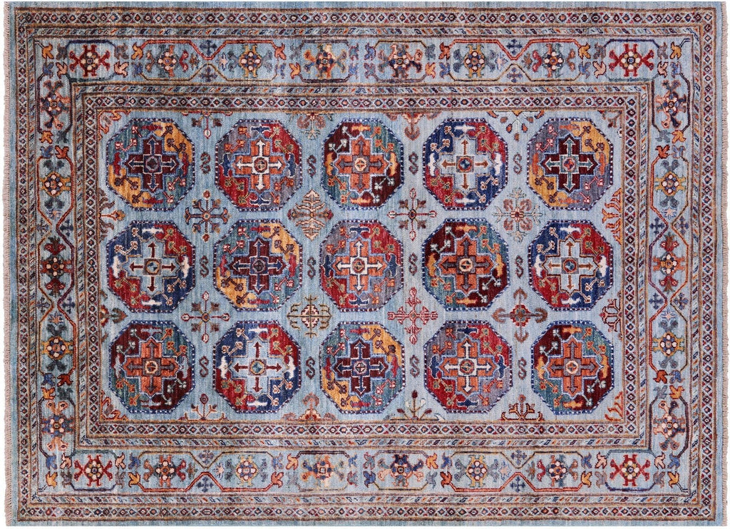 Hand-Knotted Super Turkmen Ersari Rug - Manhattan Rugs