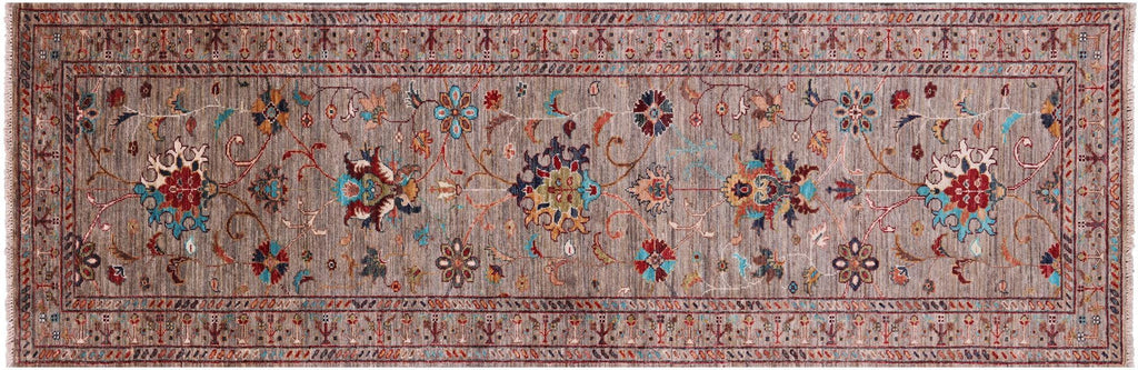 Runner Persian Tabriz Hand Knotted Rug - Manhattan Rugs