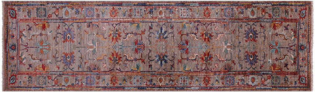 Runner Hand Knotted Persian Tabriz Wool Rug - Manhattan Rugs