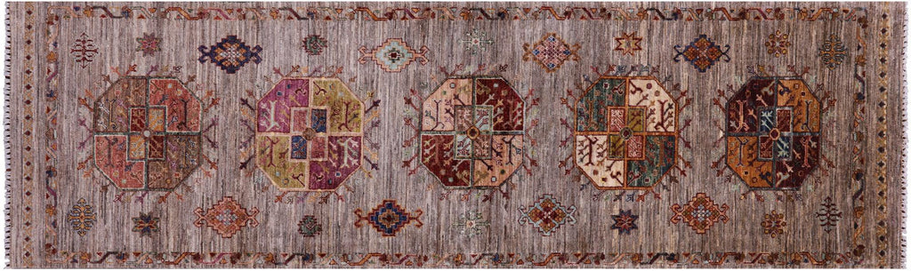 Runner Super Turkmen Ersari Hand Knotted Wool Rug - Manhattan Rugs