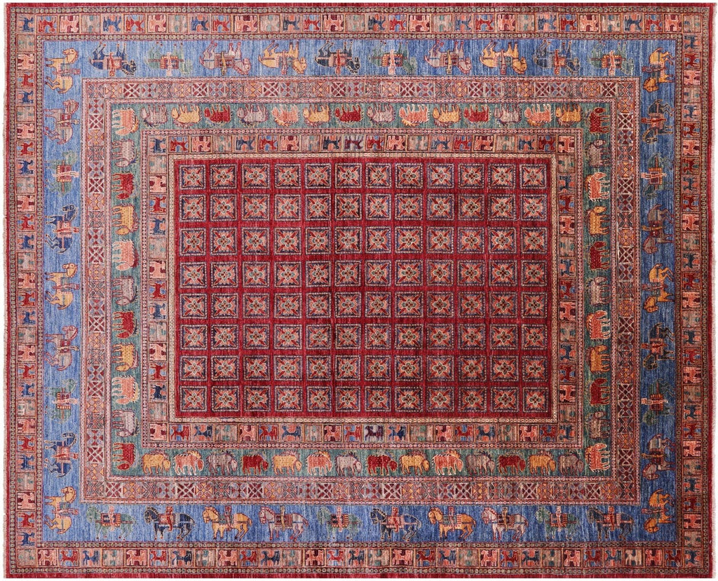 Pazyryk Historical Design Handmade Wool Rug - Manhattan Rugs