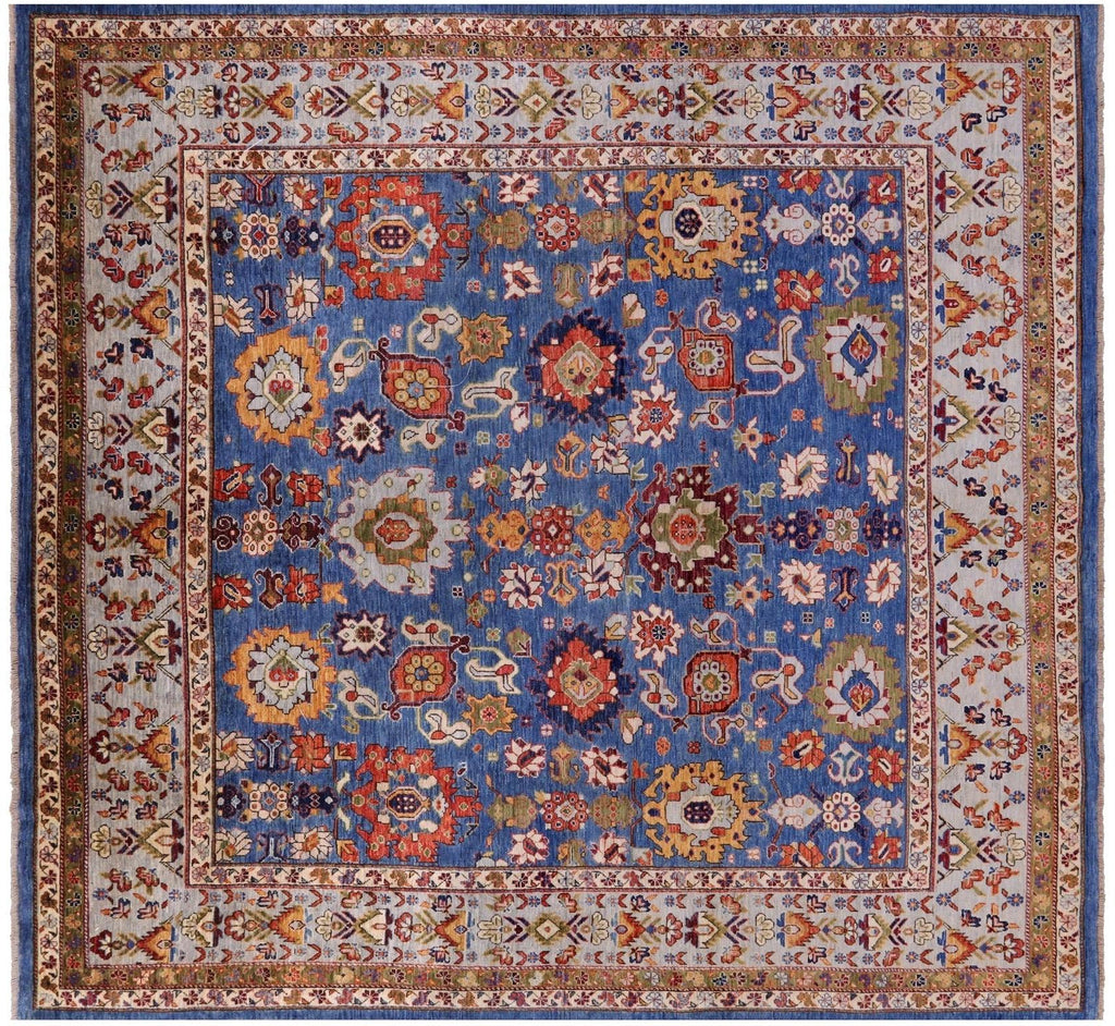 Square Super Heriz Serapi Handmade Wool Rug - Manhattan Rugs