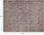 SUPER SALE Ivory Persian Vintage White Wash Handmade Area Rug 9' 10" X 12' 5" - Q2083