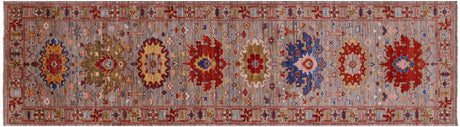 Runner Super Heriz Serapi Hand Knotted Rug - Manhattan Rugs