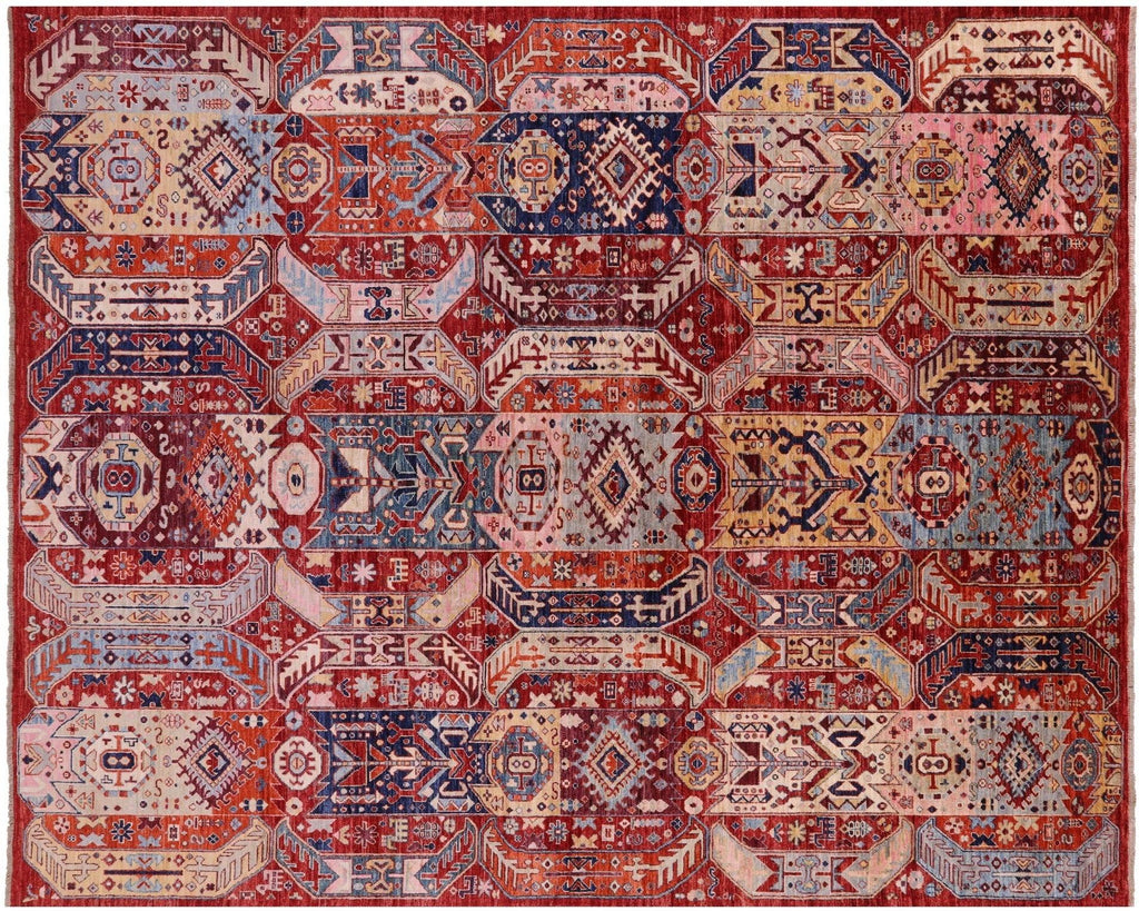 Hand Knotted Tribal Fine Serapi Wool Rug - Manhattan Rugs