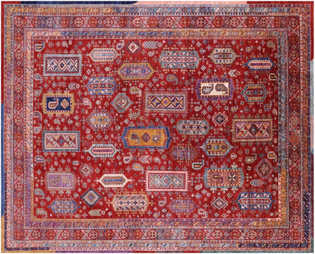 Tribal Fine Serapi Hand Knotted Wool Rug - Manhattan Rugs