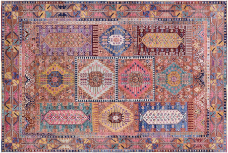 Tribal Fine Serapi Hand-Knotted Wool Rug - Manhattan Rugs
