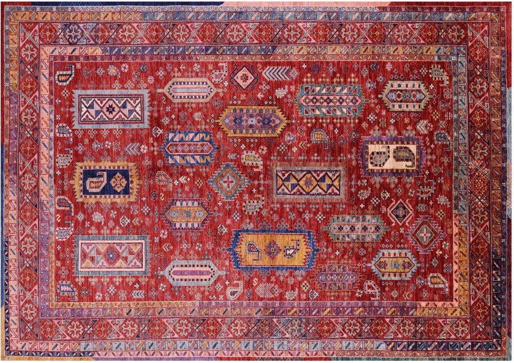 Hand-Knotted Tribal Fine Serapi Rug - Manhattan Rugs