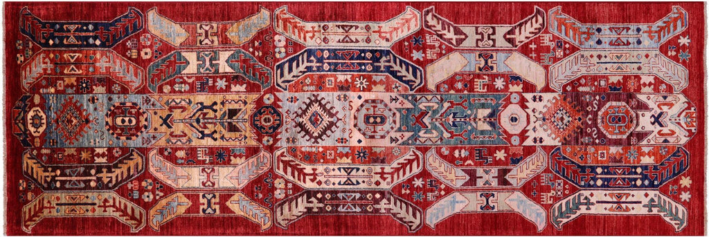 Runner Tribal Fine Serapi Hand Knotted Rug - Manhattan Rugs