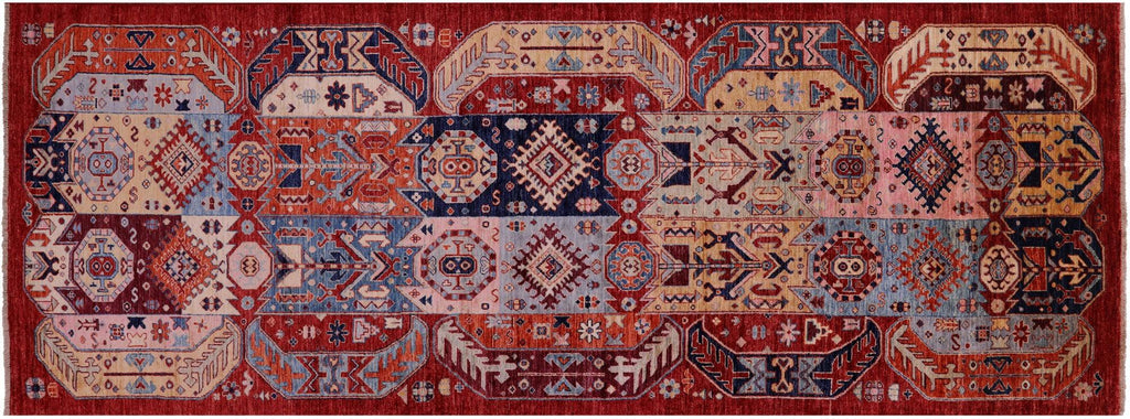 Runner Tribal Fine Serapi Hand Knotted Rug - Manhattan Rugs