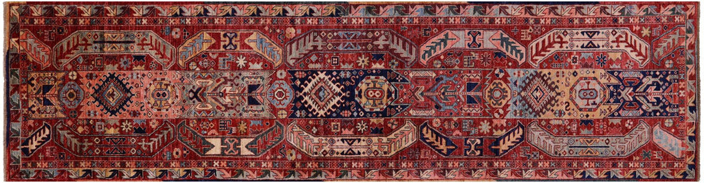 Runner Tribal Fine Serapi Hand Knotted Wool Rug - Manhattan Rugs