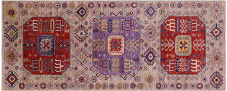 Super Turkmen Ersari Handmade Wool Runner Rug - Manhattan Rugs