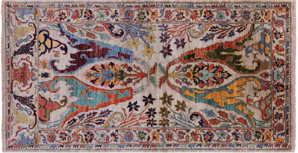 Hand-Knotted Super Heriz Serapi Wool Rug - Manhattan Rugs