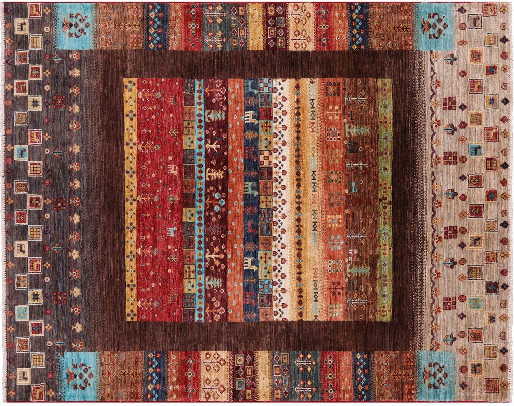Persian Gabbeh Tribal Handmade Rug - Manhattan Rugs