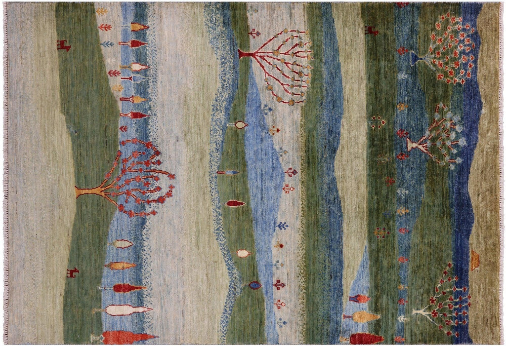 Hand Knotted Persian Gabbeh Tribal Rug - Manhattan Rugs